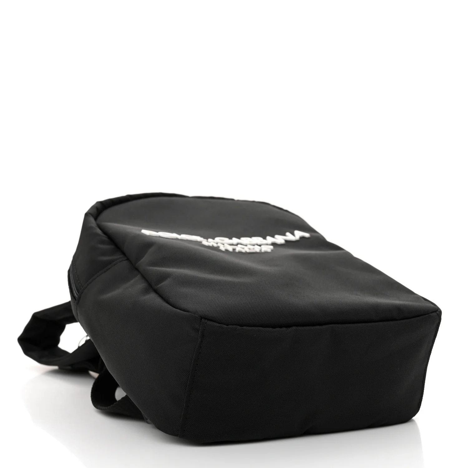 Nylon Logo Childrens Backpack Black - Top Club