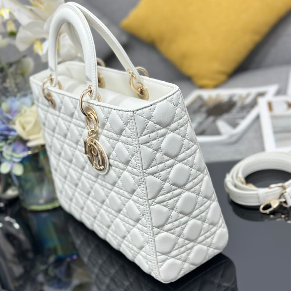 Dior Large Lady Dior Bag(HIGH-END GRADE) - Top Club