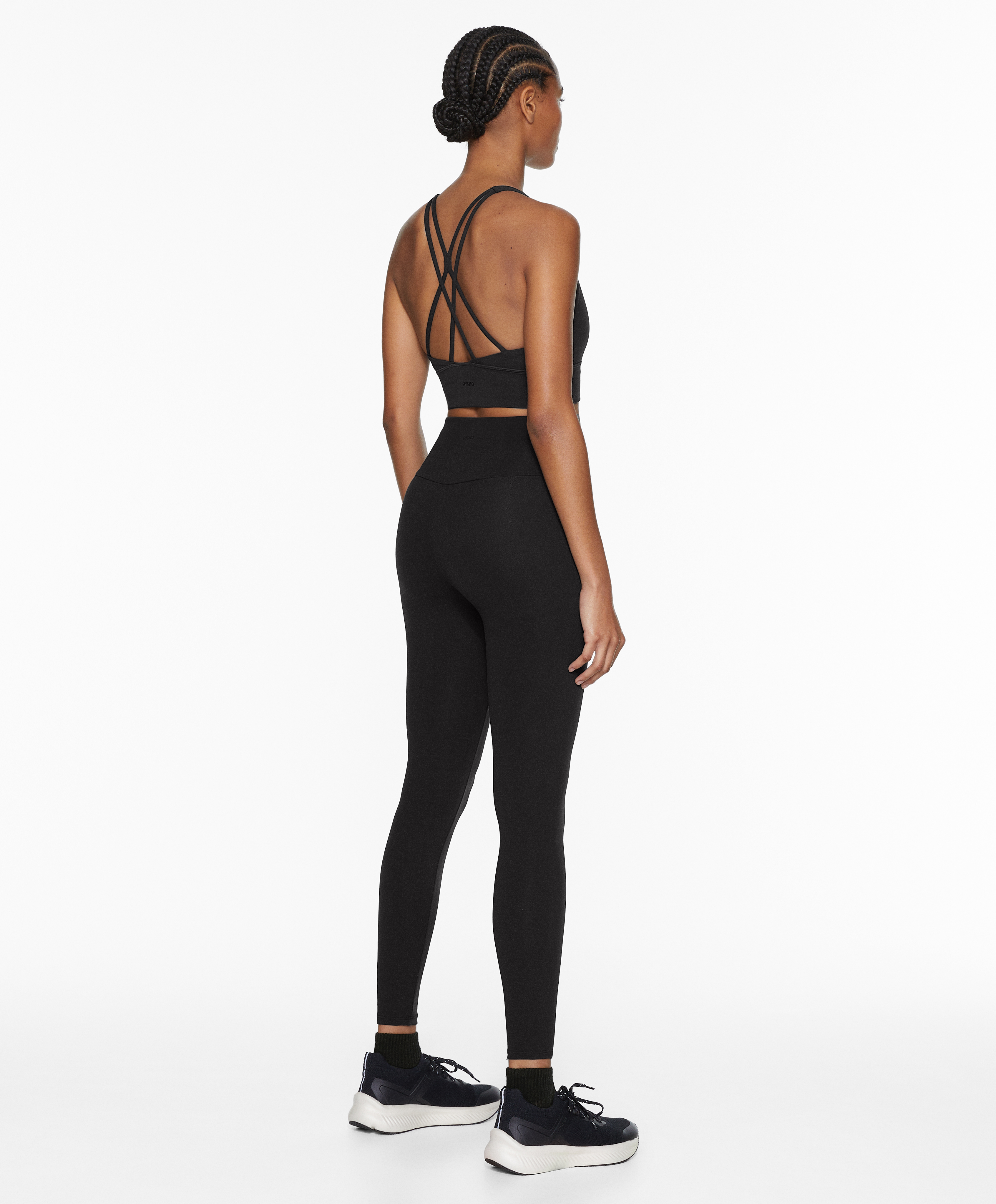 OYSHO Comfortlux super-high-rise 65cm ankle-length leggings
