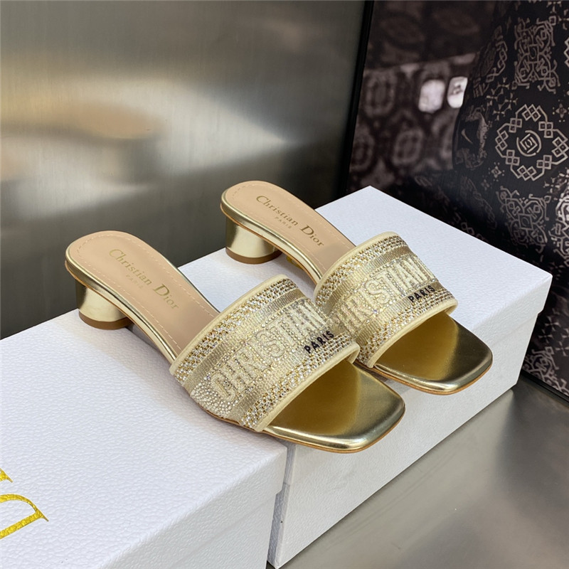 dior new flip flops color matching women s shoes - Sneaker Replica Workshop