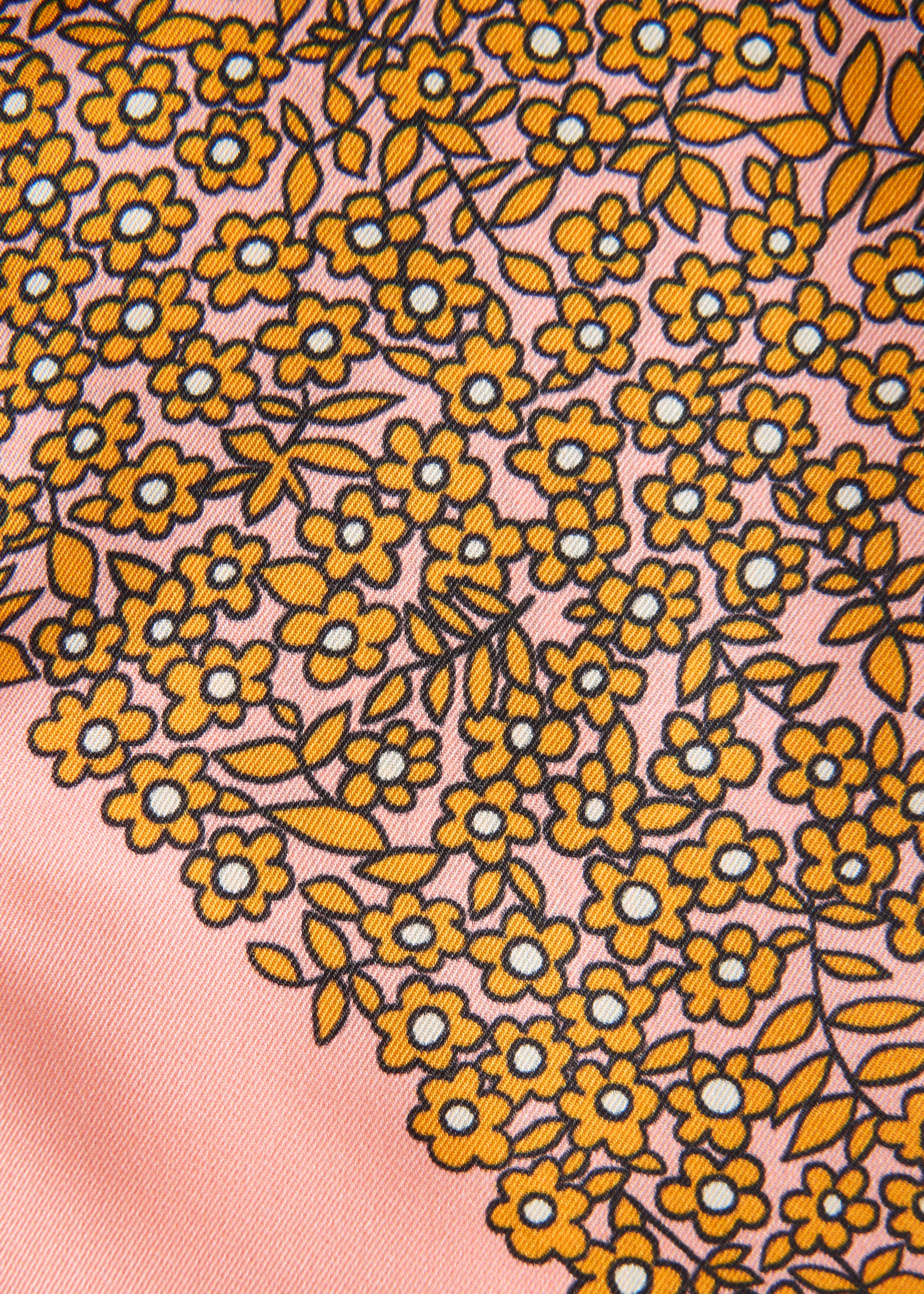 & Other Stories SLIM SILK PRINT SCARF