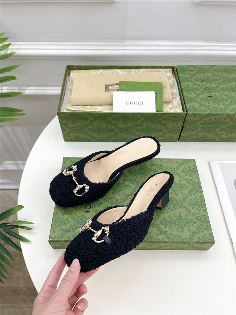 gucci new crystal horsebit mules - Sneaker Replica Workshop