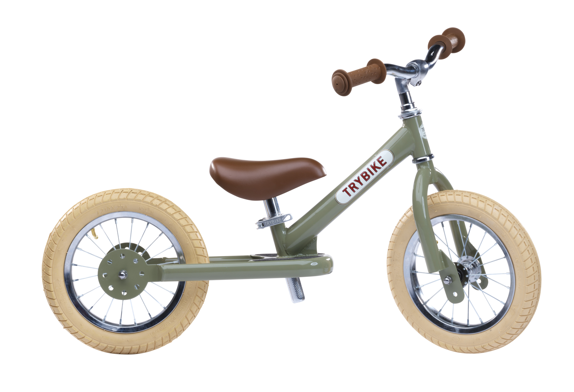 2-in-1-loopfiets Trybike set green
