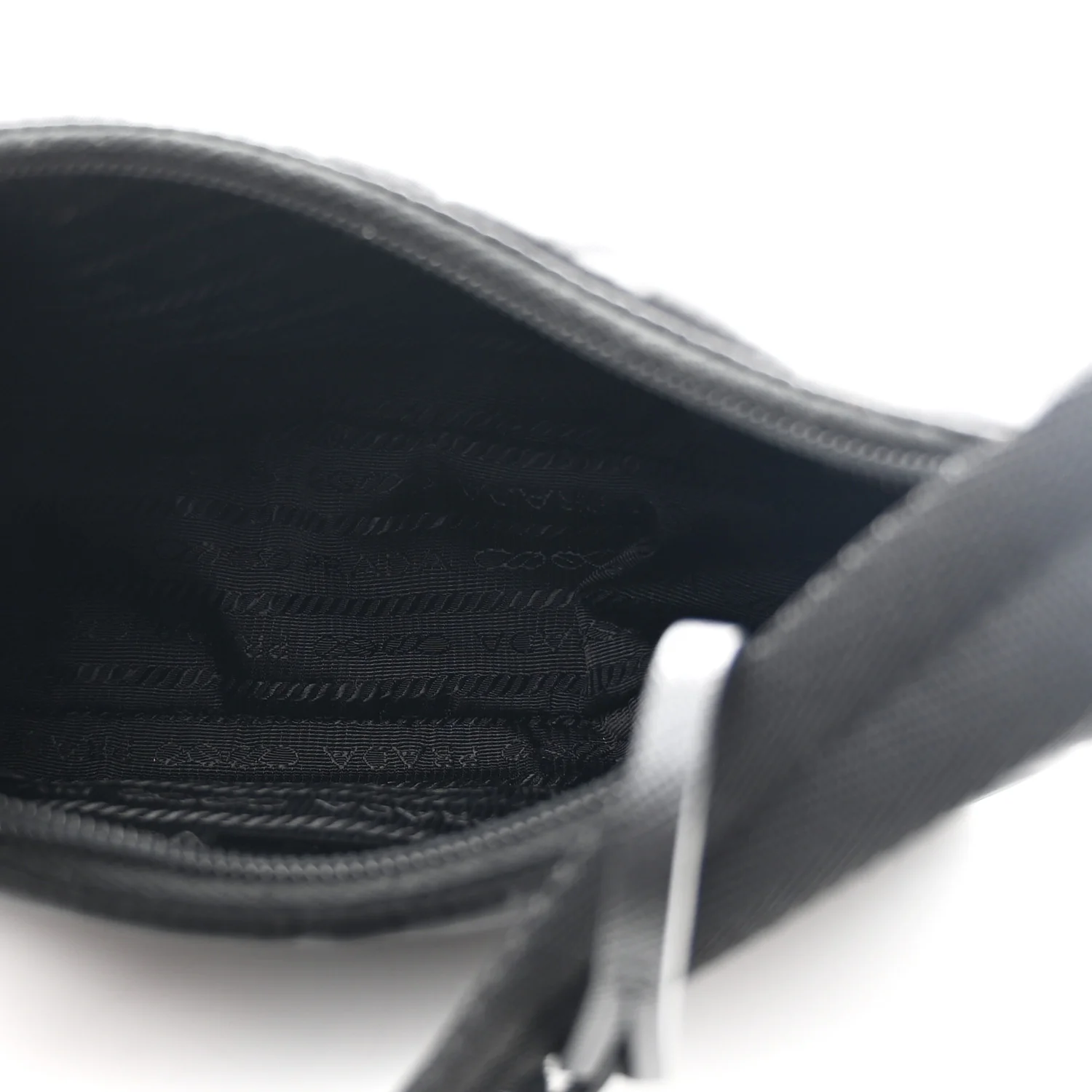 Tessuto Nylon Mini Re-Edition 2000 Bag Black - Top Club