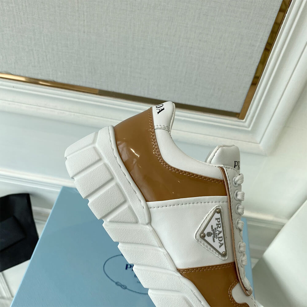 Prada Leather Sneakers - Top Club