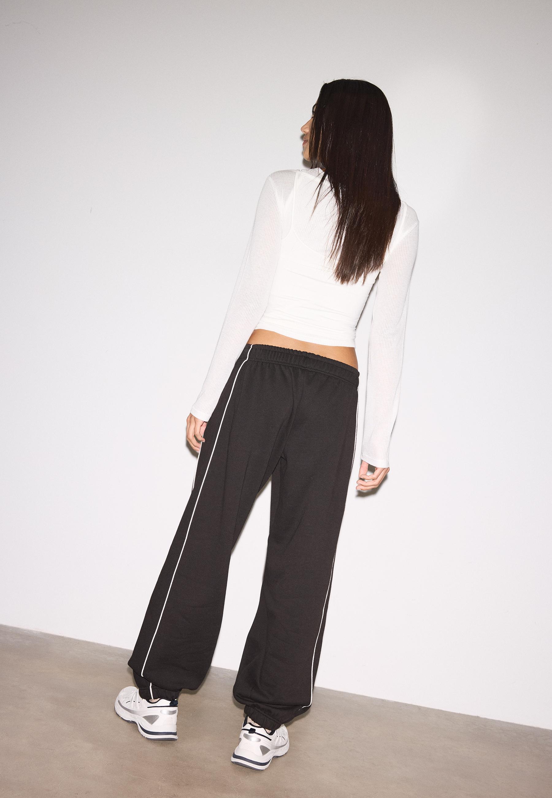 PIPING JOGGER TROUSERS
