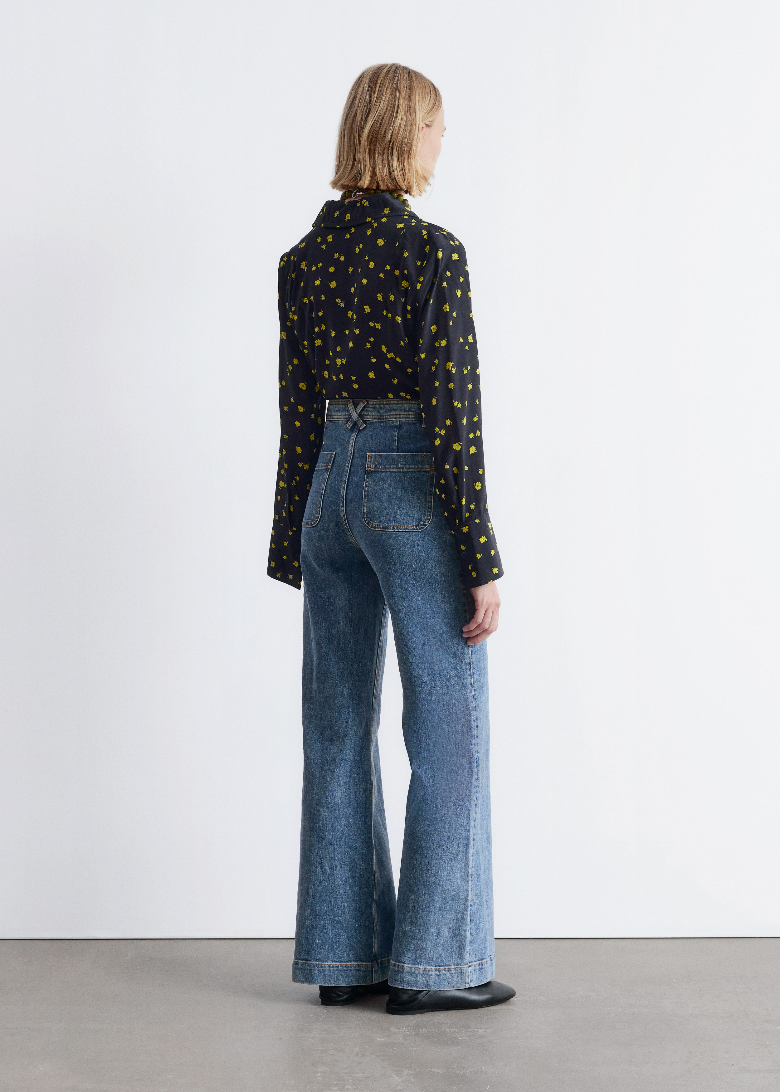 & Other Stories HIGH-WAIST FLARED JEANS