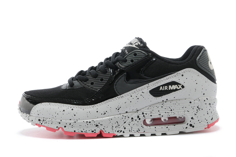 Air Max 90 Splatter Pack Preto C/branco E Laranja 325213-031 - Sneaker Replica Workshop