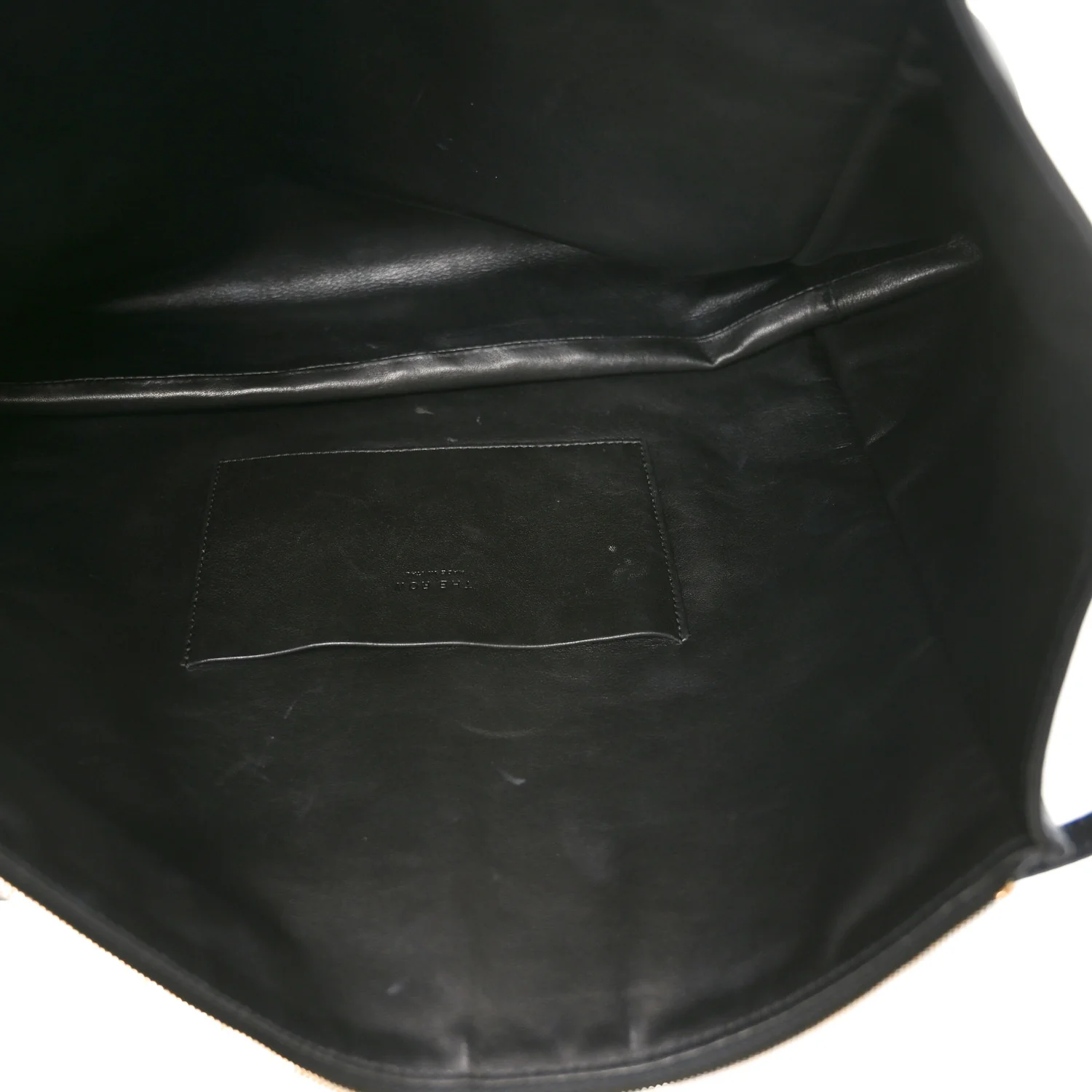 Nappa Aspen Clutch Bag Black - Top Club