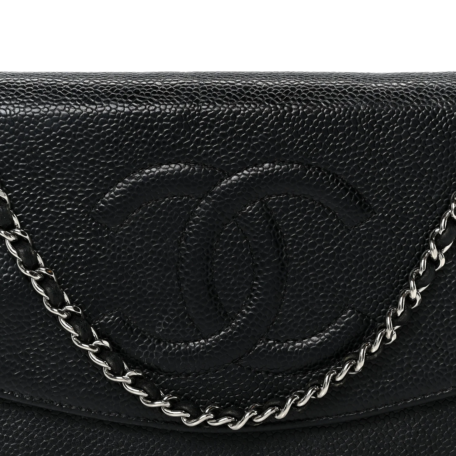 Caviar Timeless CC Wallet On Chain WOC Black - Top Club