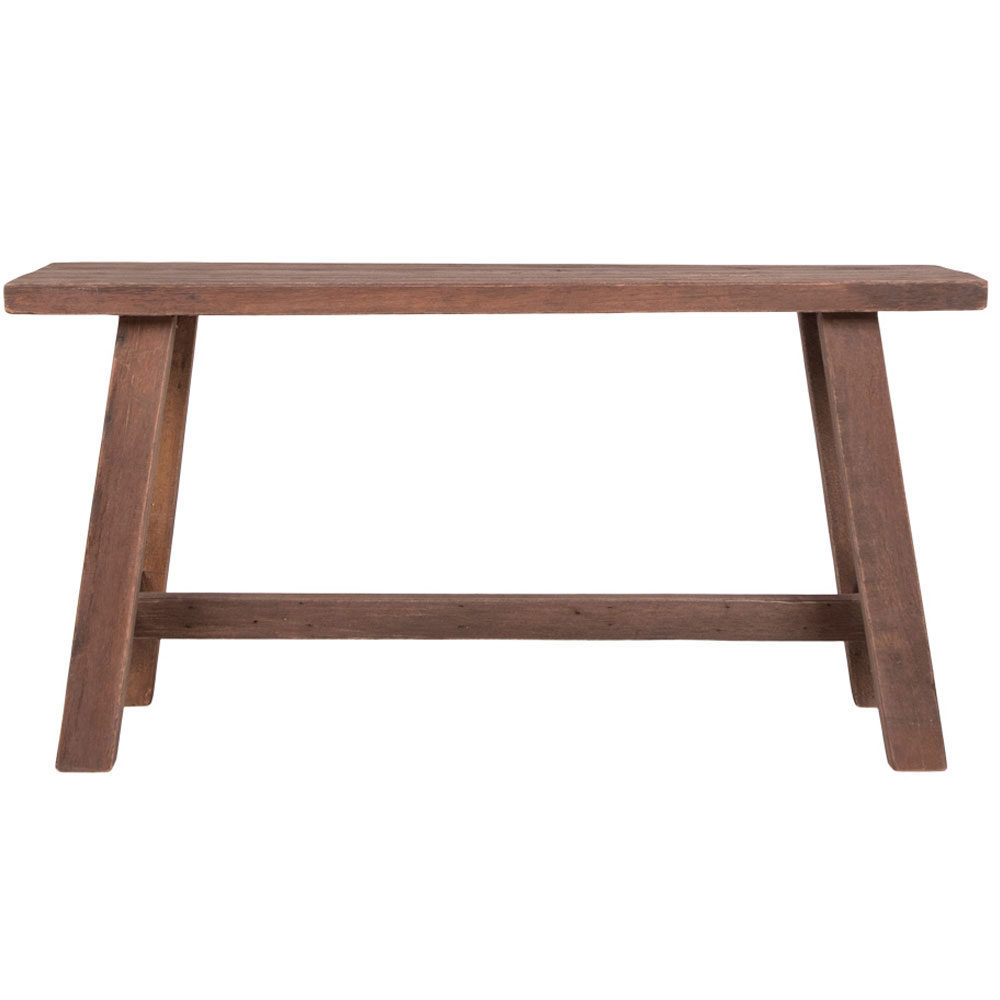 Houten bankje Jules medium Bruin