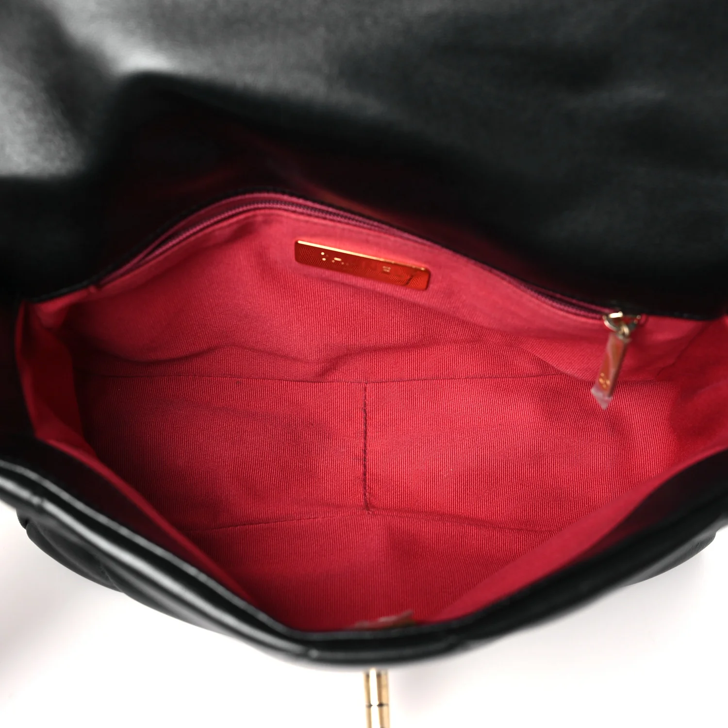 Lambskin Quilted Medium Chanel 19 Flap Black - Top Club
