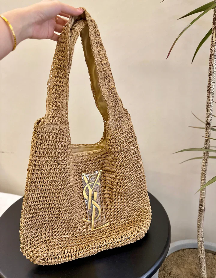 SAINT LAURENT Summer Woven Bag - Top Club