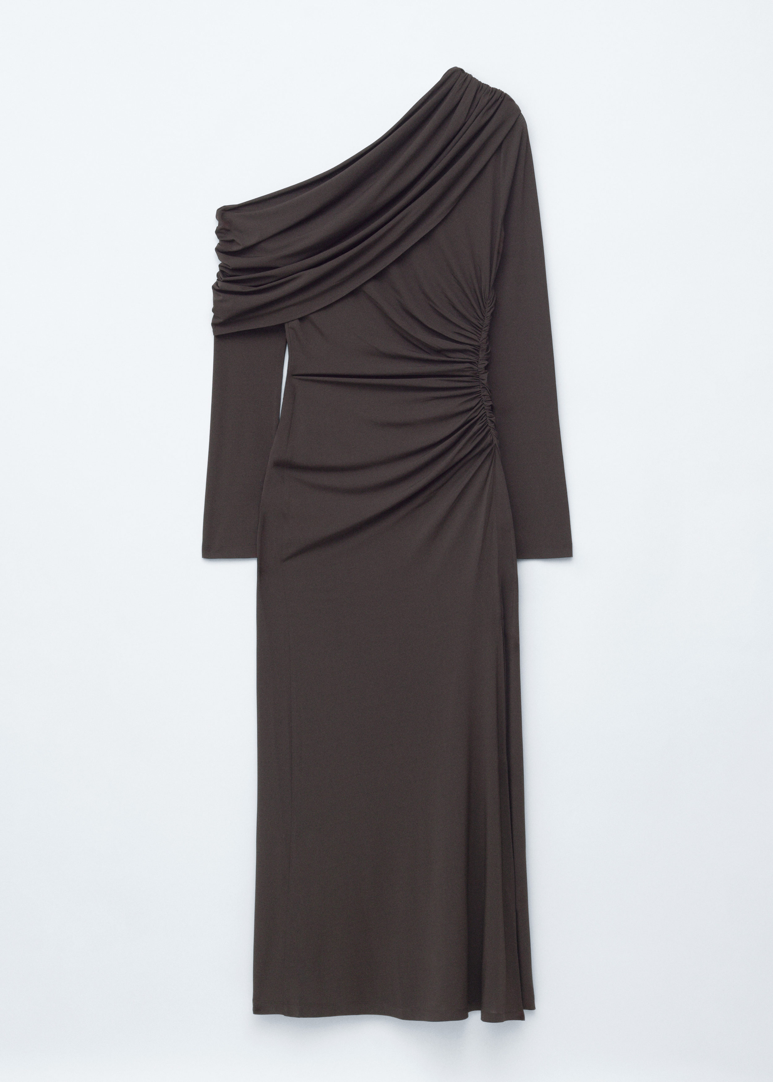 & Other Stories DRAPED MIDI DRESS