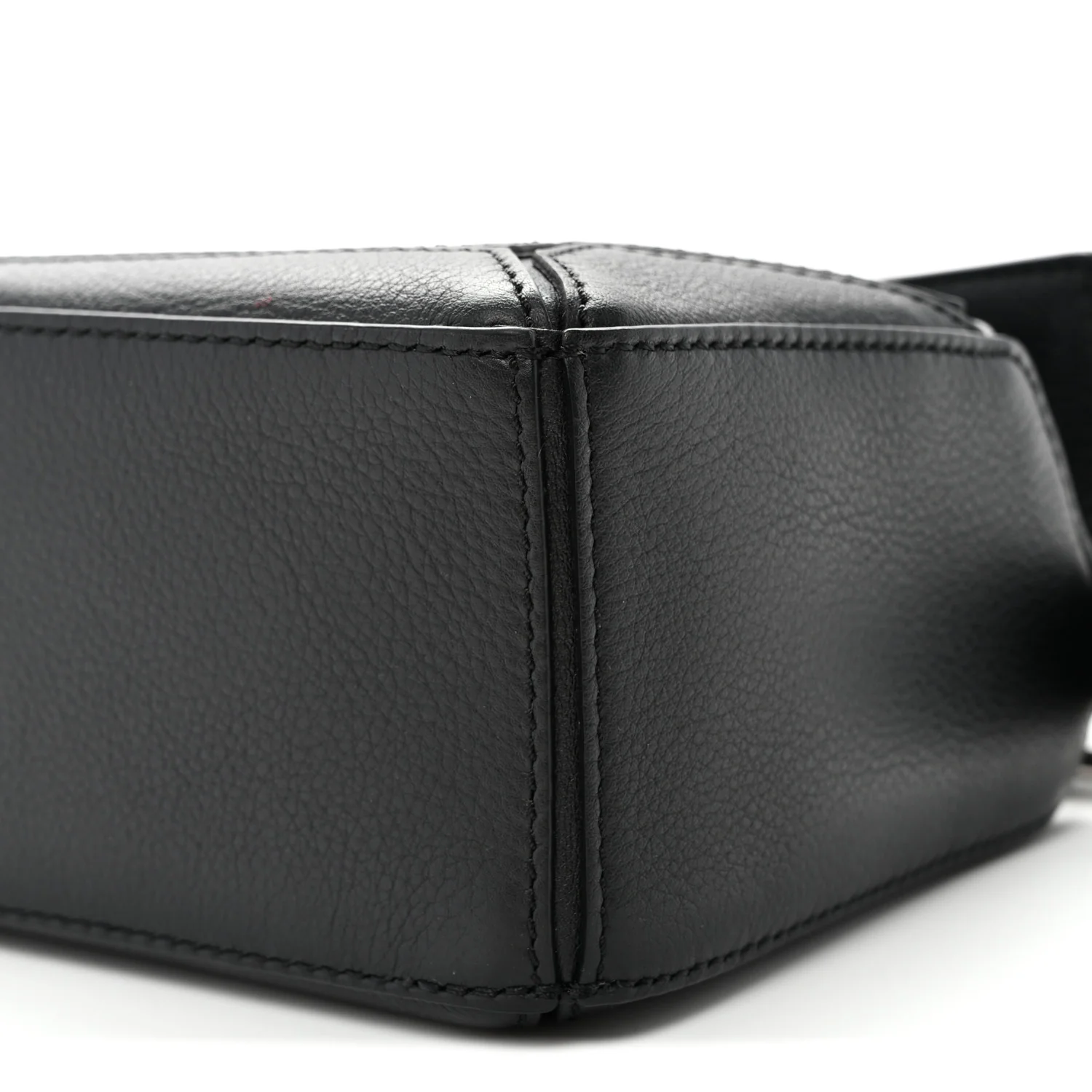 Calfskin Mini Puzzle Bag Black - Top Club