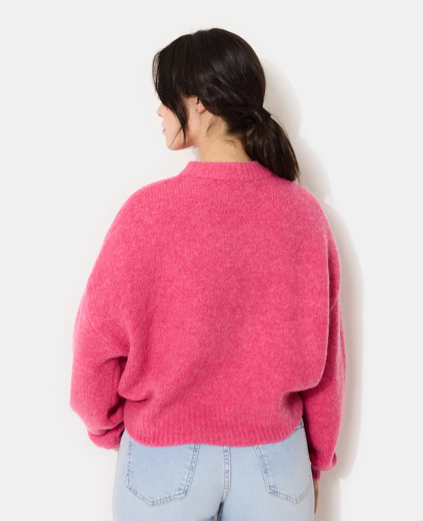 Pimkie Pull contenant mohair et laine avec cœur