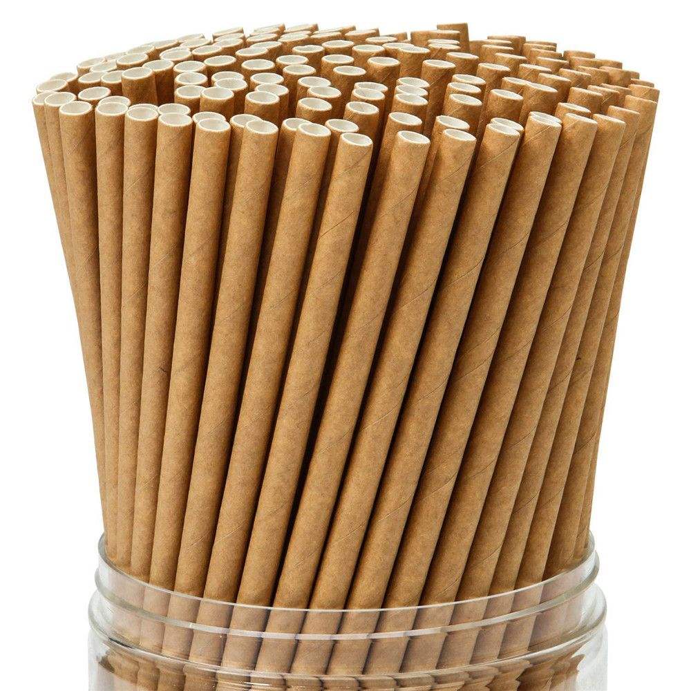 Disposable Wrapped Drinking Paper Straw