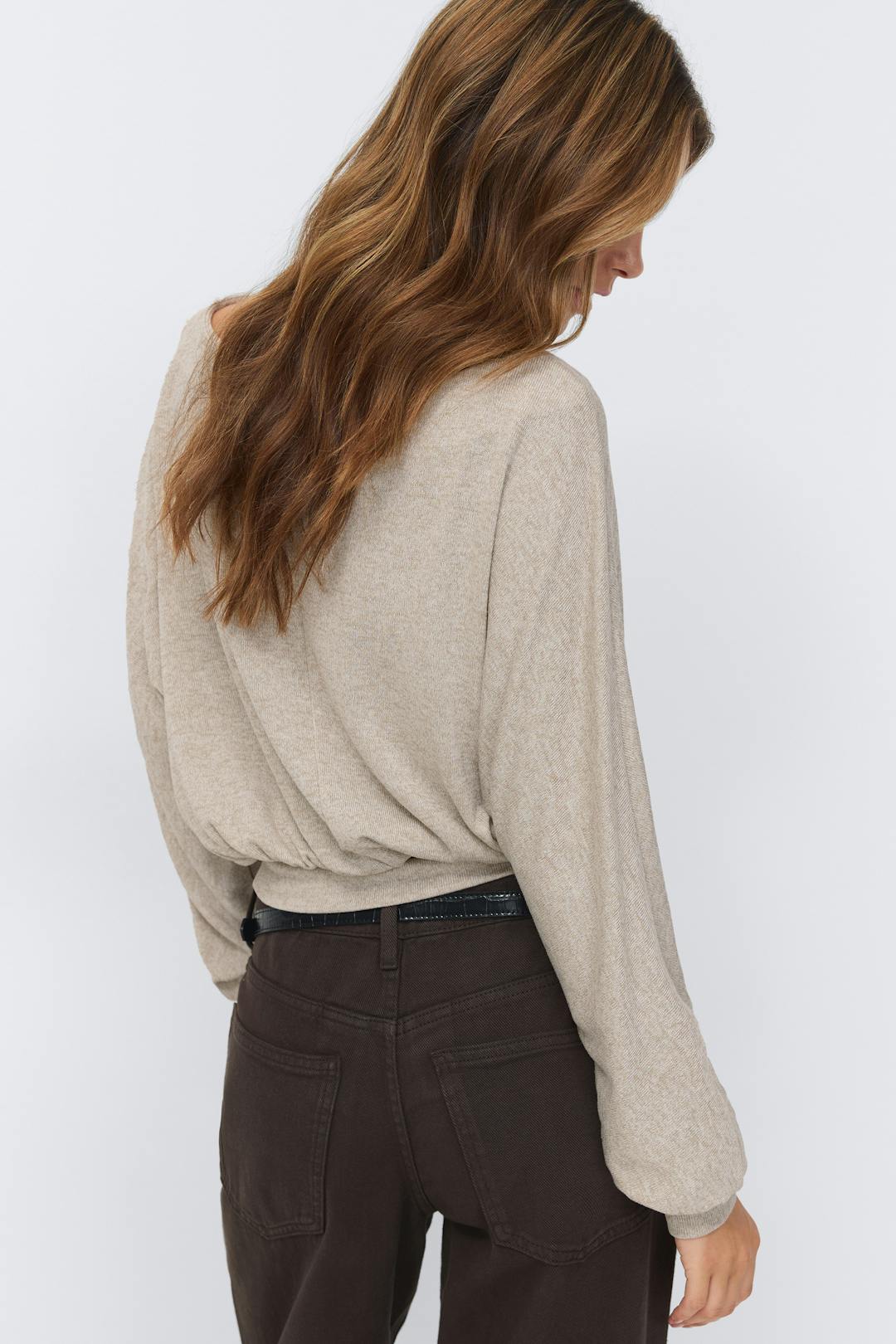 Gina Tricot boatneck top