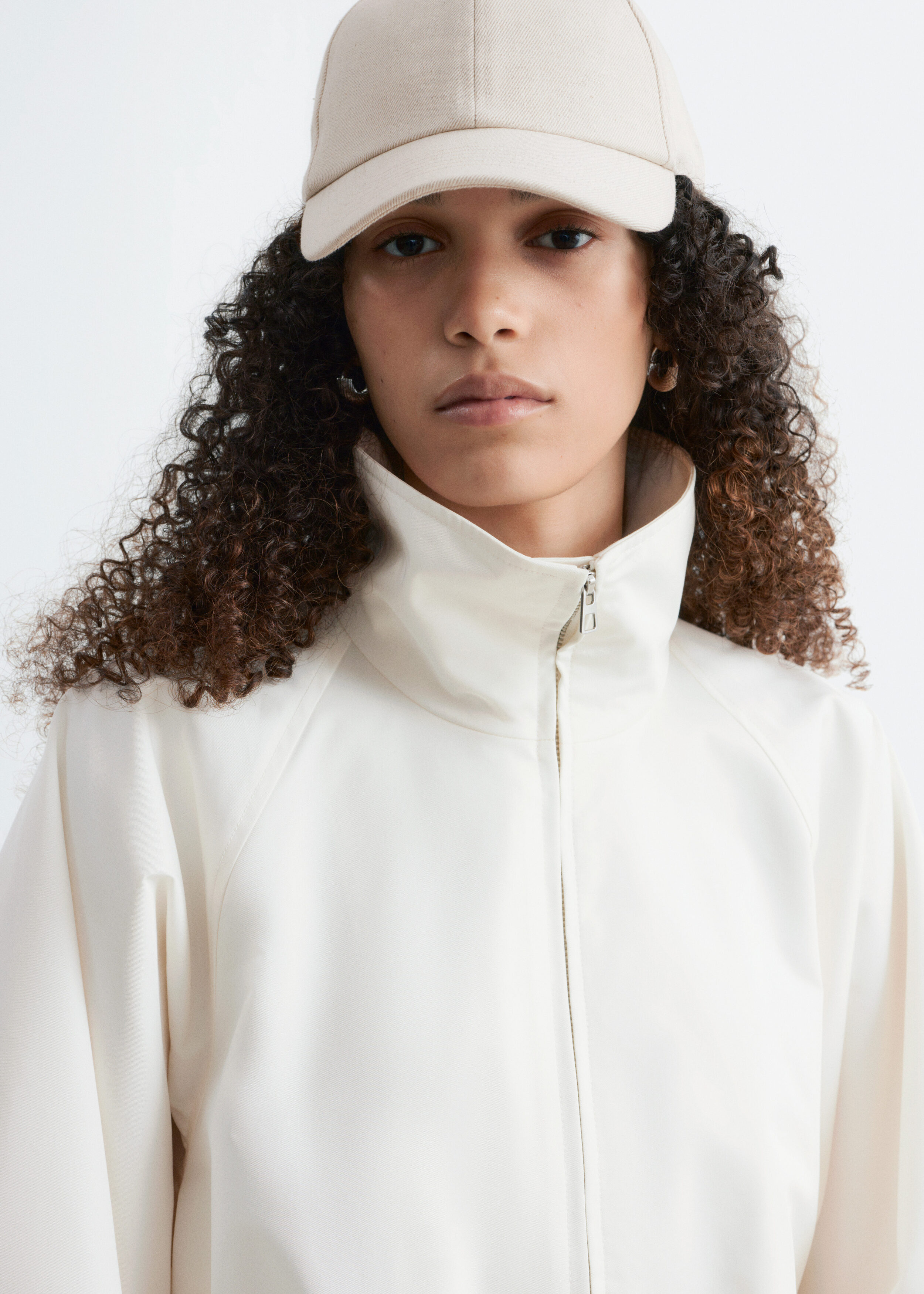 & Other Stories COTTON-LINEN BASEBALL CAP
