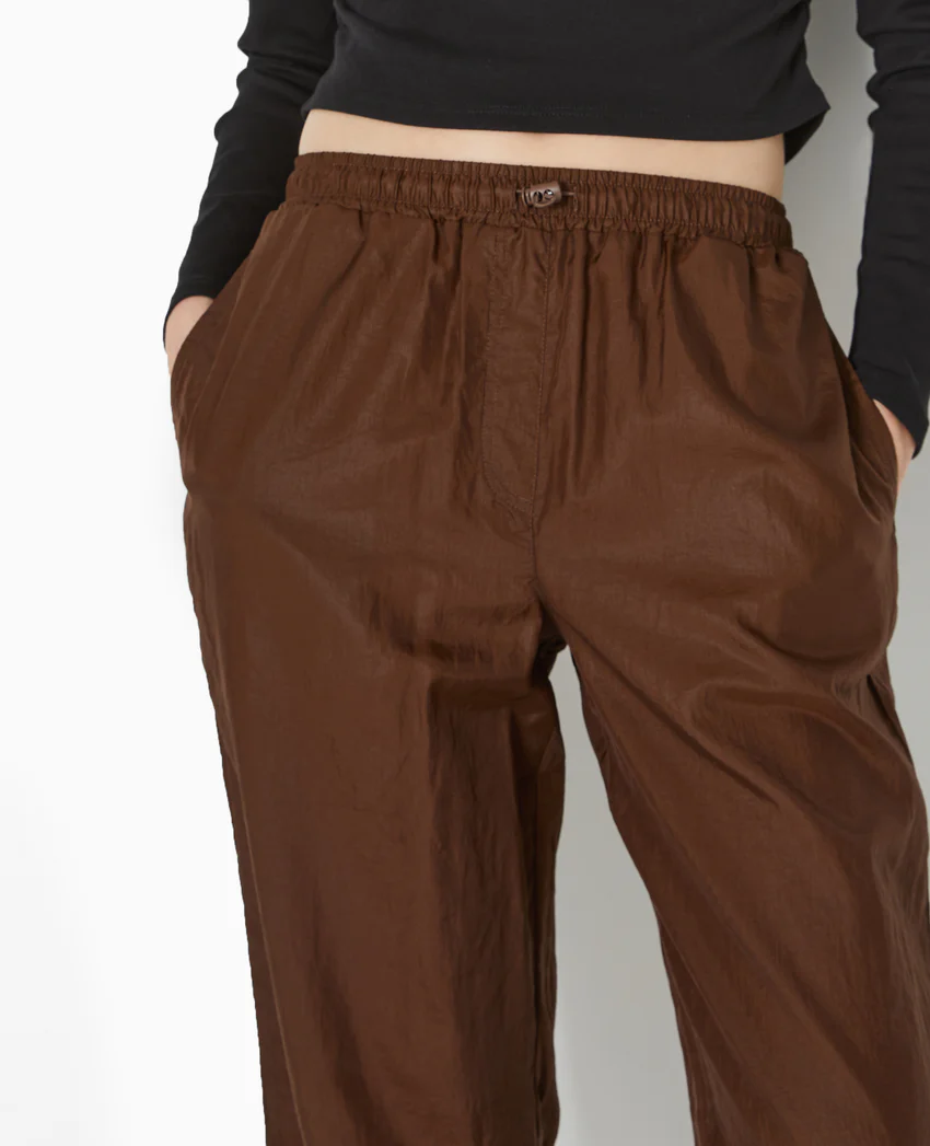 Pimkie Pantalon parachute avec liens élastiqués
