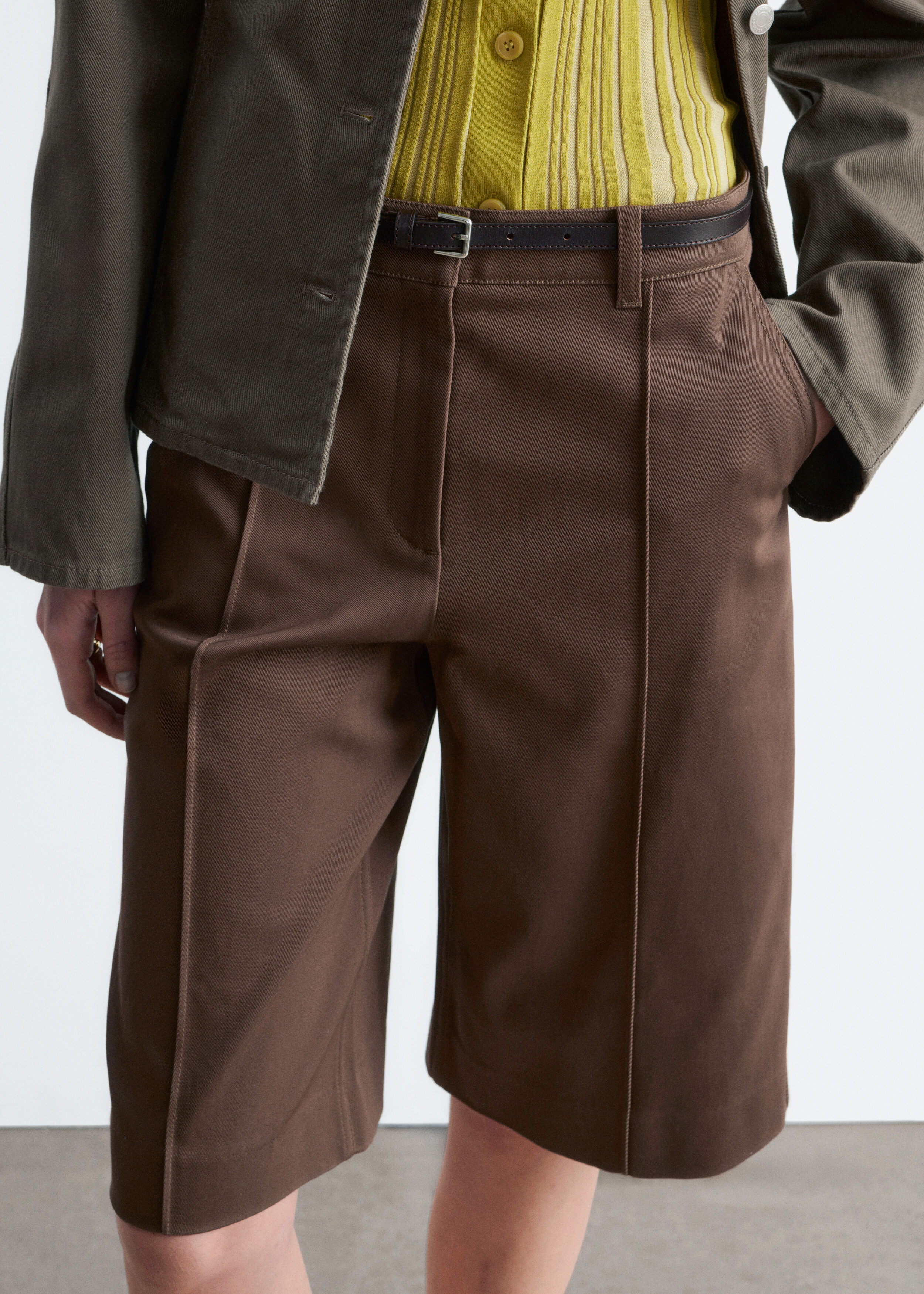 & Other Stories TAILORED BERMUDA SHORTS