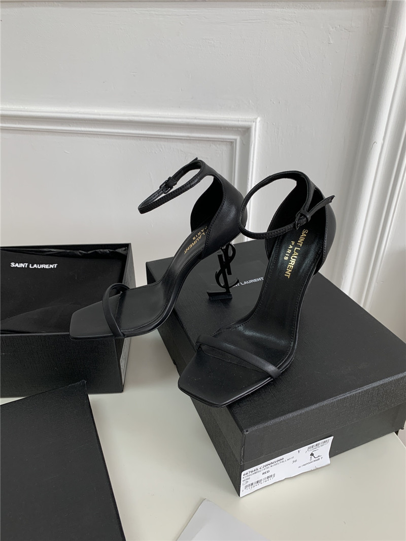 ysl classic logo heeled sandals - Sneaker Replica Workshop