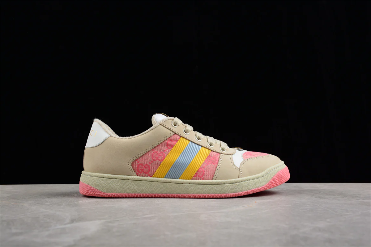Gucci Screener GG Sneakers “Pink Beige - Sneaker Replica Workshop