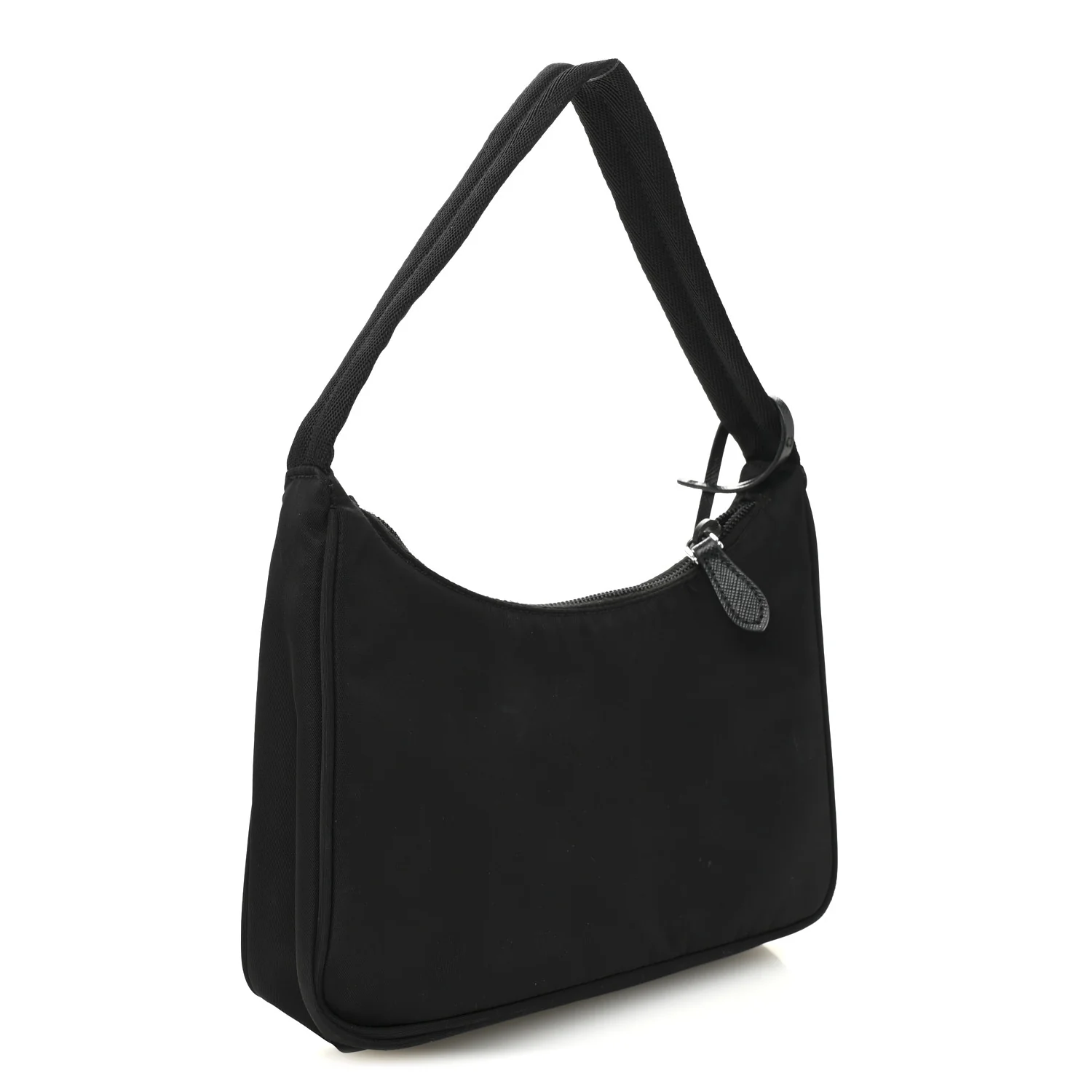 Tessuto Nylon Mini Re-Edition 2000 Bag Black - Top Club