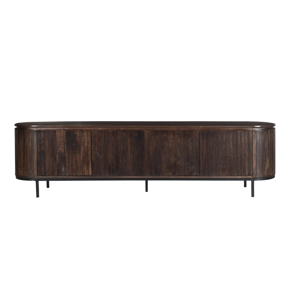 Tv-meubel Nairo espresso staand 210 cm