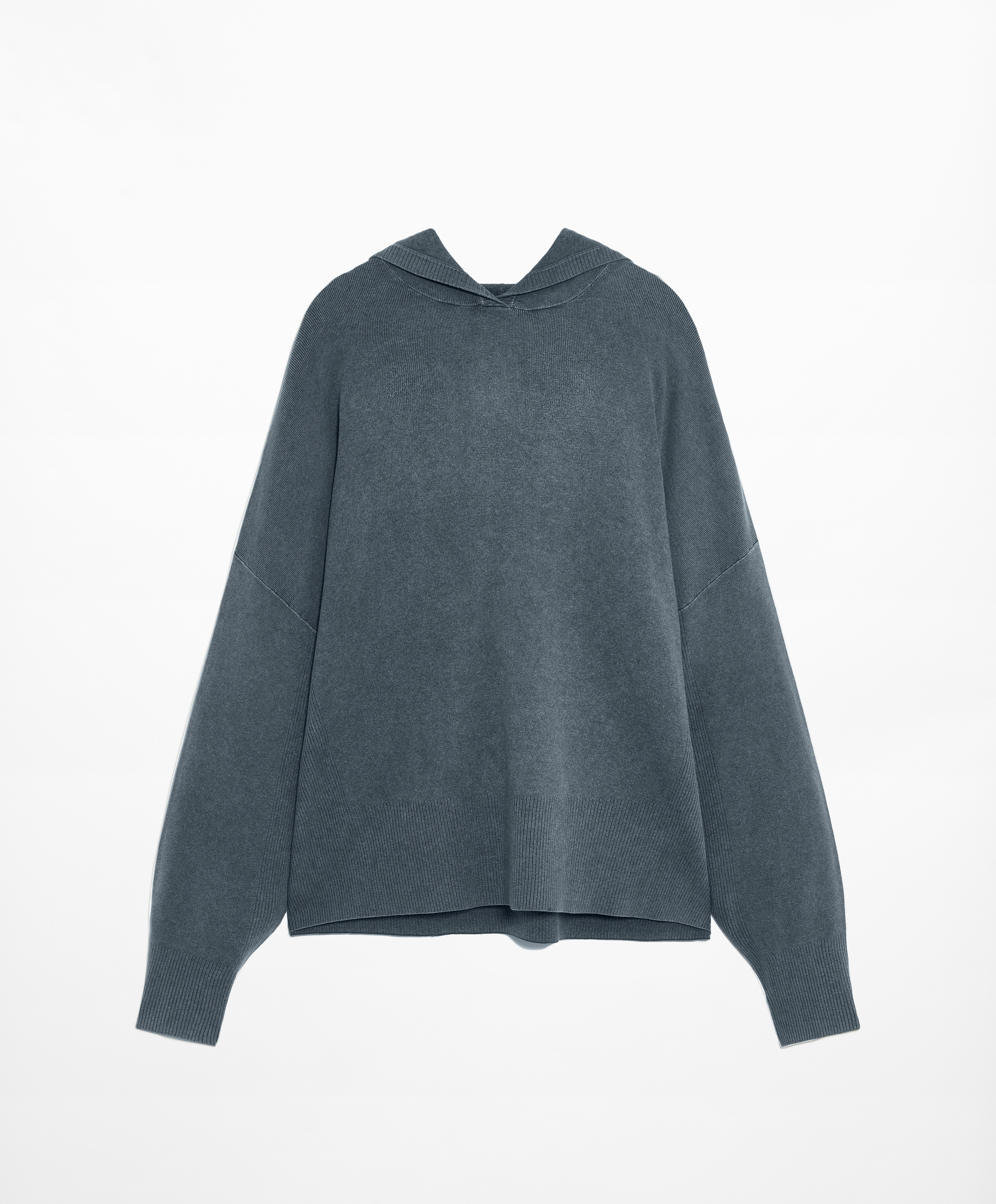 OYSHO Hooded knit sweatshirt