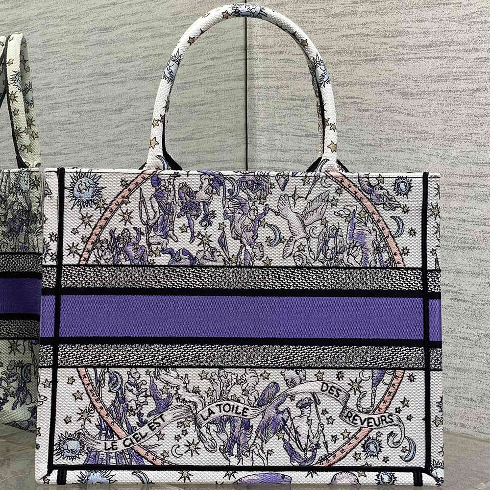 Dior Lucky Medium Dior Book Tote - Top Club