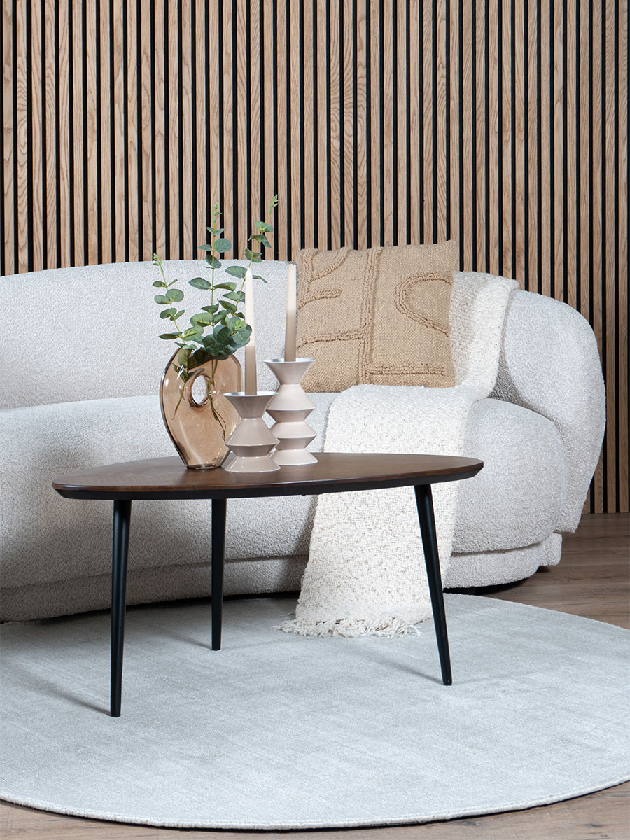 Vloerkleed Cos Ivory - Rond ø150 cm