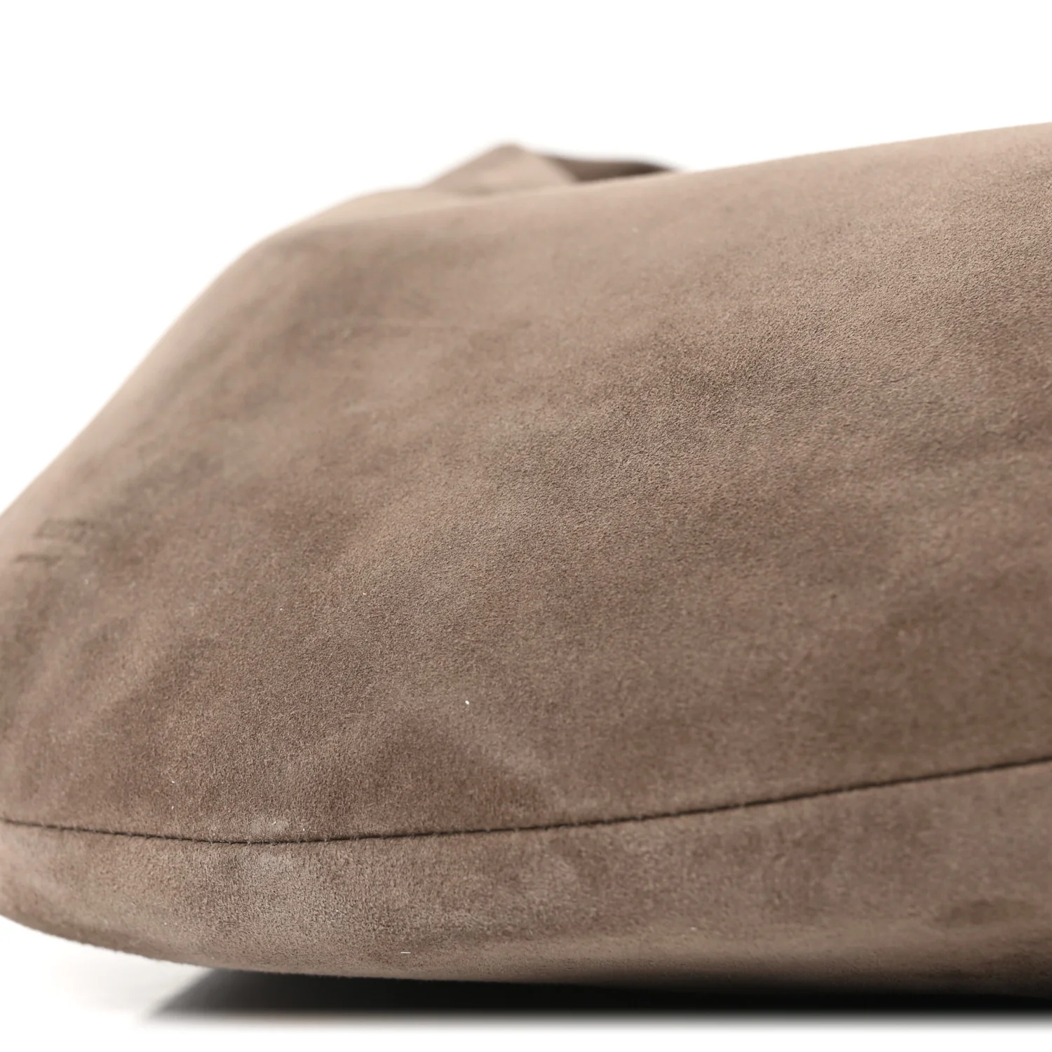 Suede Calfskin Medium Olivia Hobo Toffee - Top Club