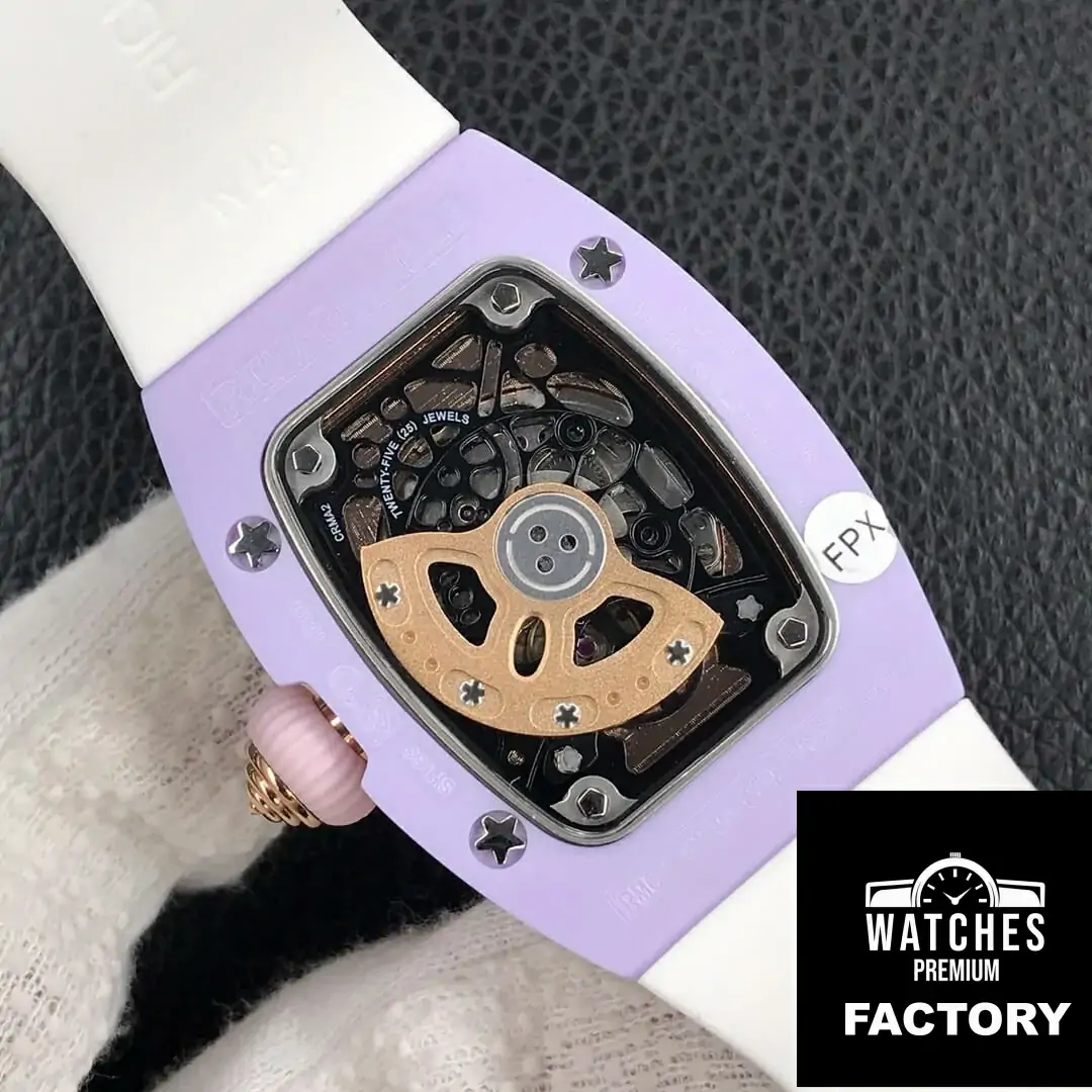 Richard Mille RM-07 Bon Bon RM Factory White Strap