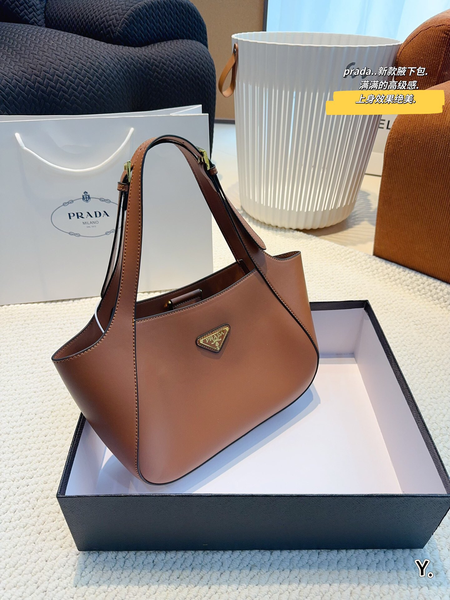 Pra new arrival hobo bag size: 27*7*19cm - Top Club