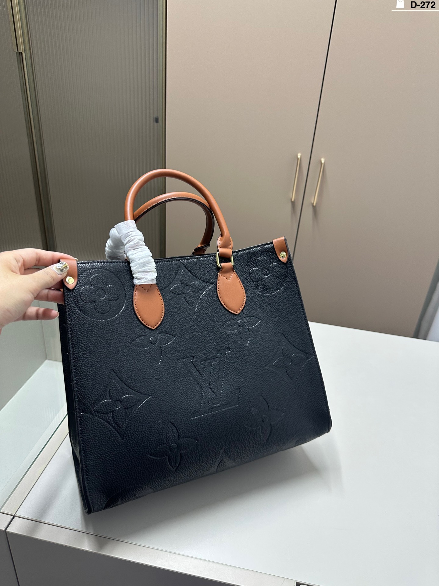 louis new arrival onthego tote bag size: 32.15.27 cm - Top Club