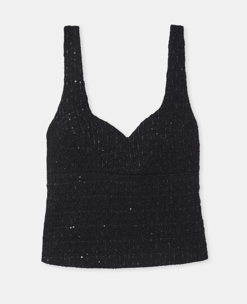 Pimkie Top en tweed avec sequins