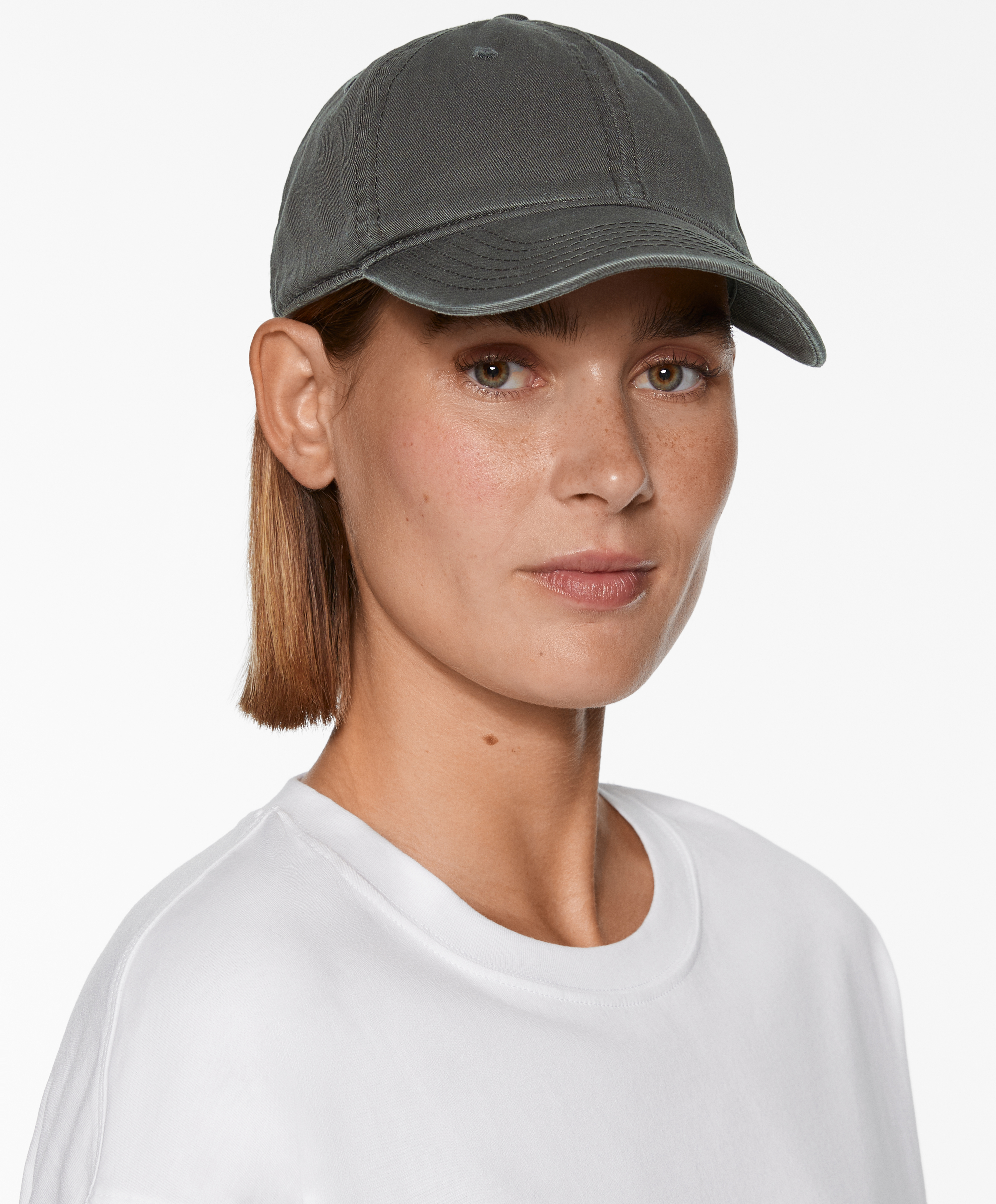 OYSHO Washed-effect 100% cotton cap