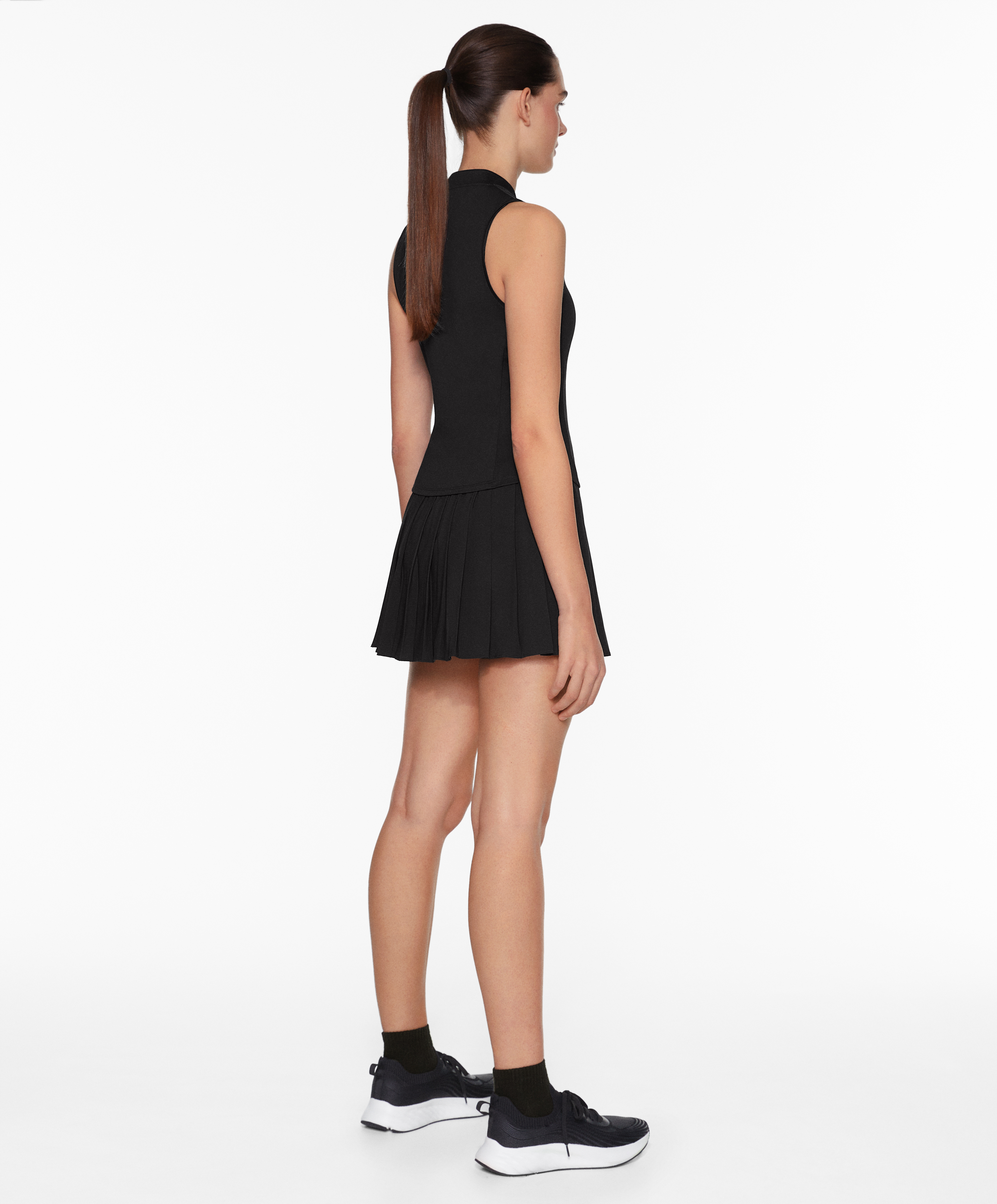 OYSHO Sleeveless zip T-shirt