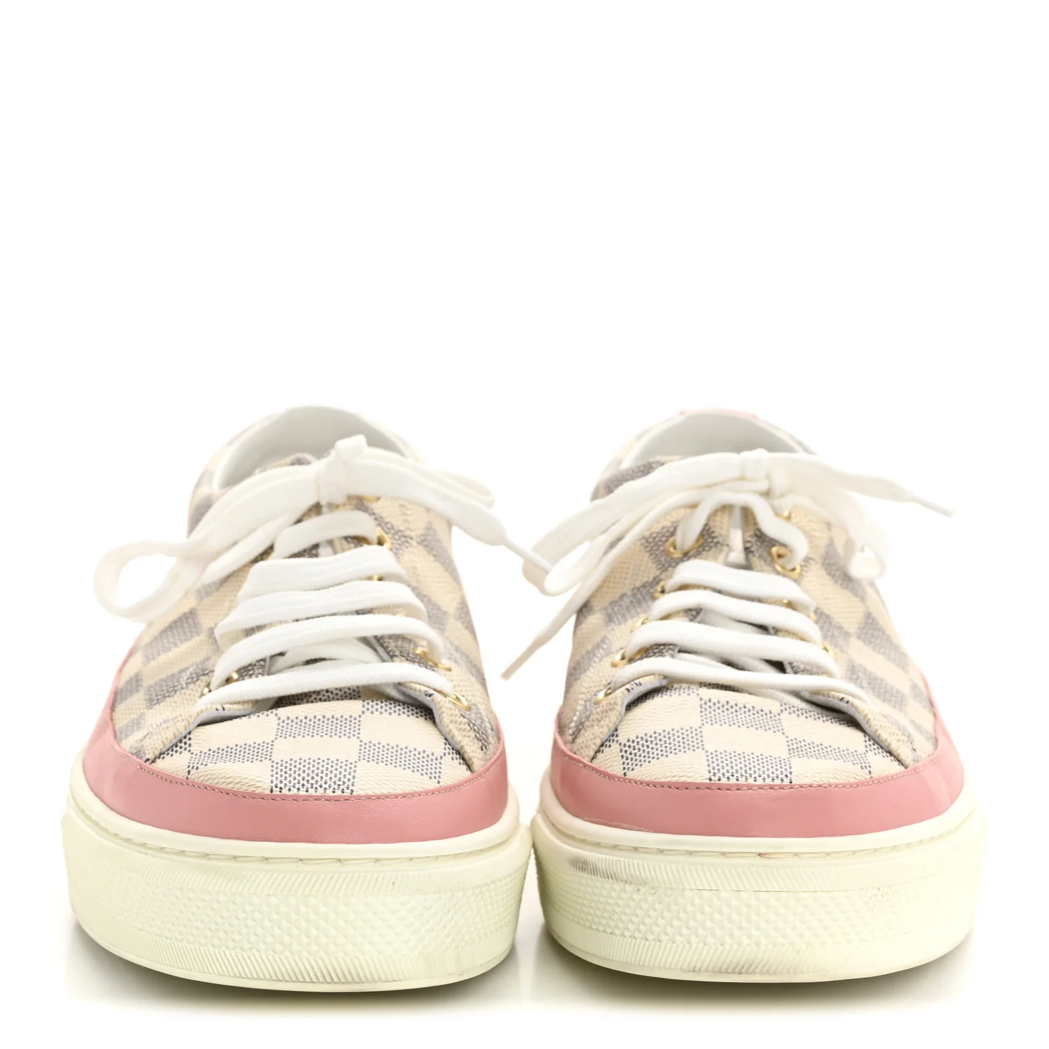 Damier Azur Stellar Sneakers 40 Rose Ballerine - Top Club
