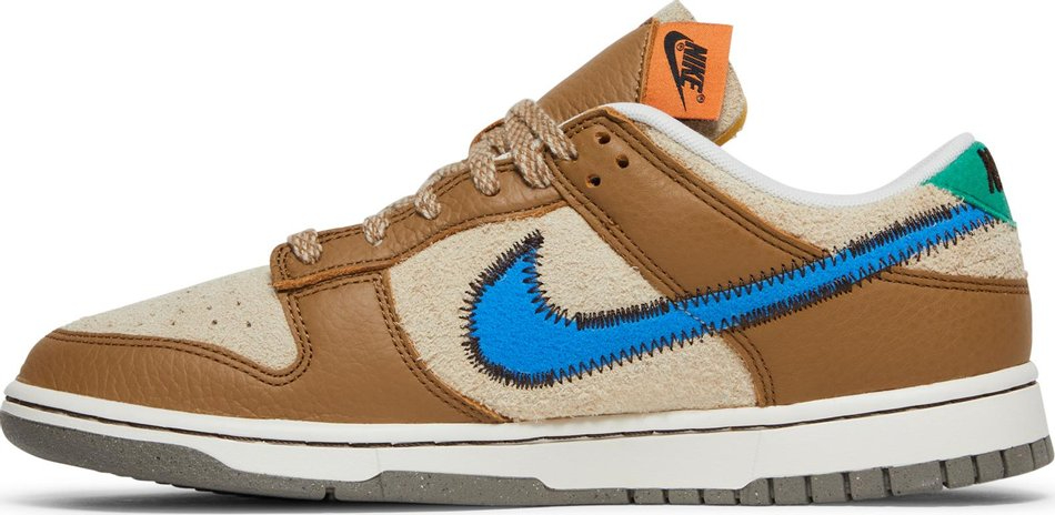 size? x Dunk Low  Dark Driftwood  DO6712-200 - Sneaker Replica Workshop