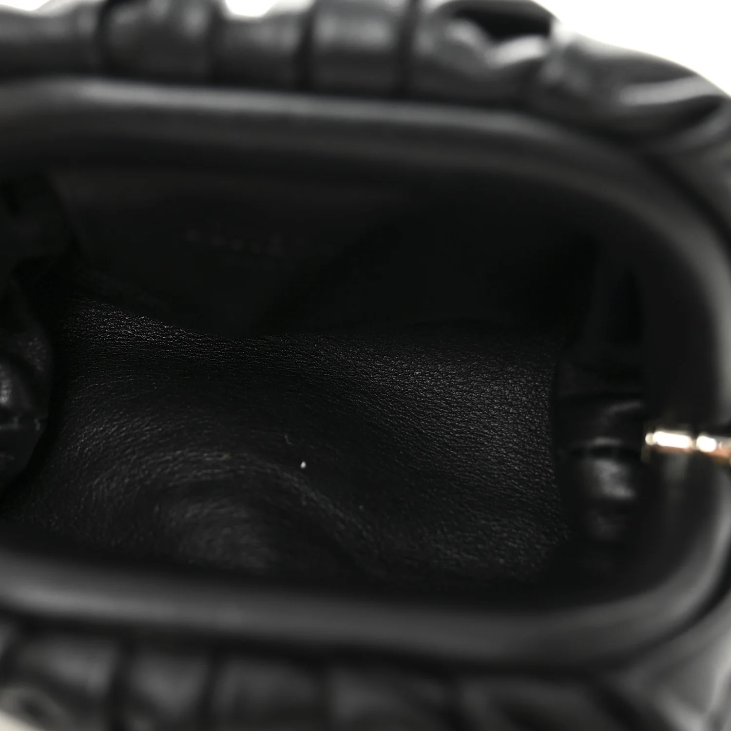 Butter Calfskin Coin Purse Black - Top Club