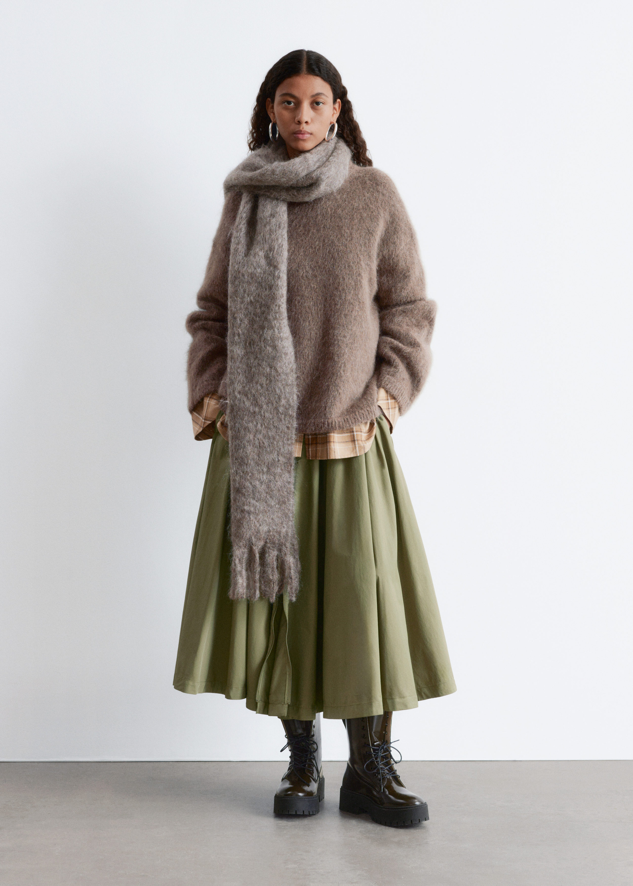 & Other Stories MOHAIR-BLEND JUMPER