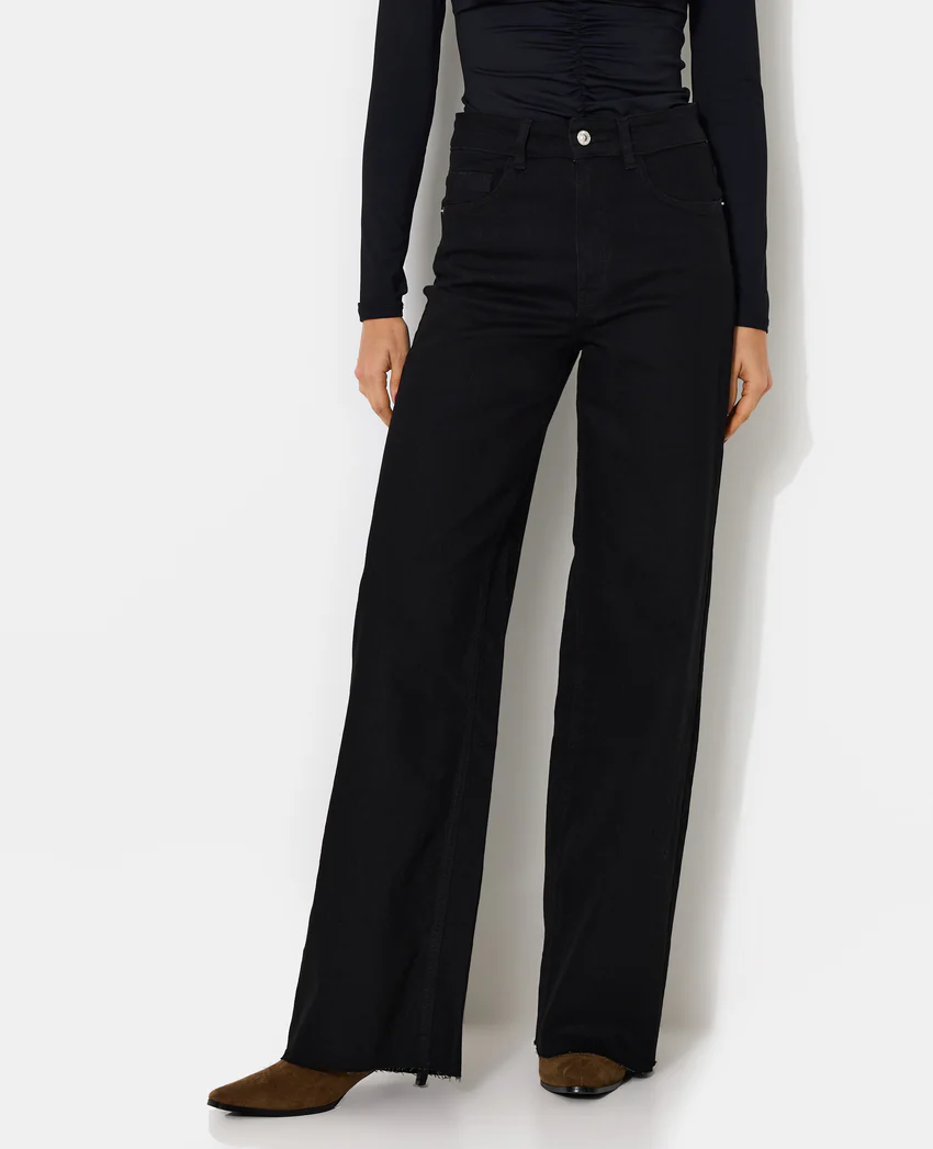 Pimkie Jean wide taille haute avec élasthanne