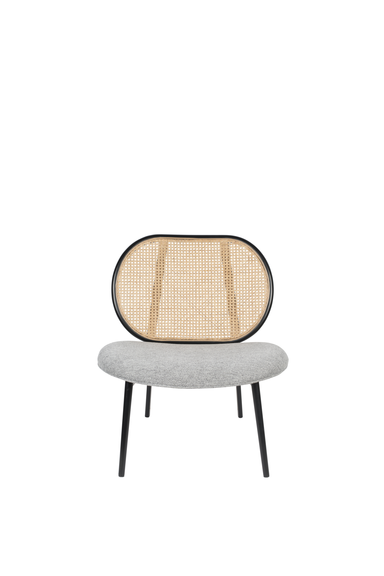 Fauteuil Spike Naturel/Grijs