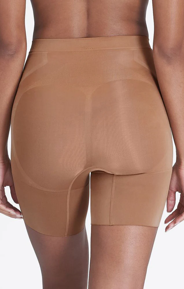 SPANX OnCore Mid-Thigh Short ~ Naked 3.0