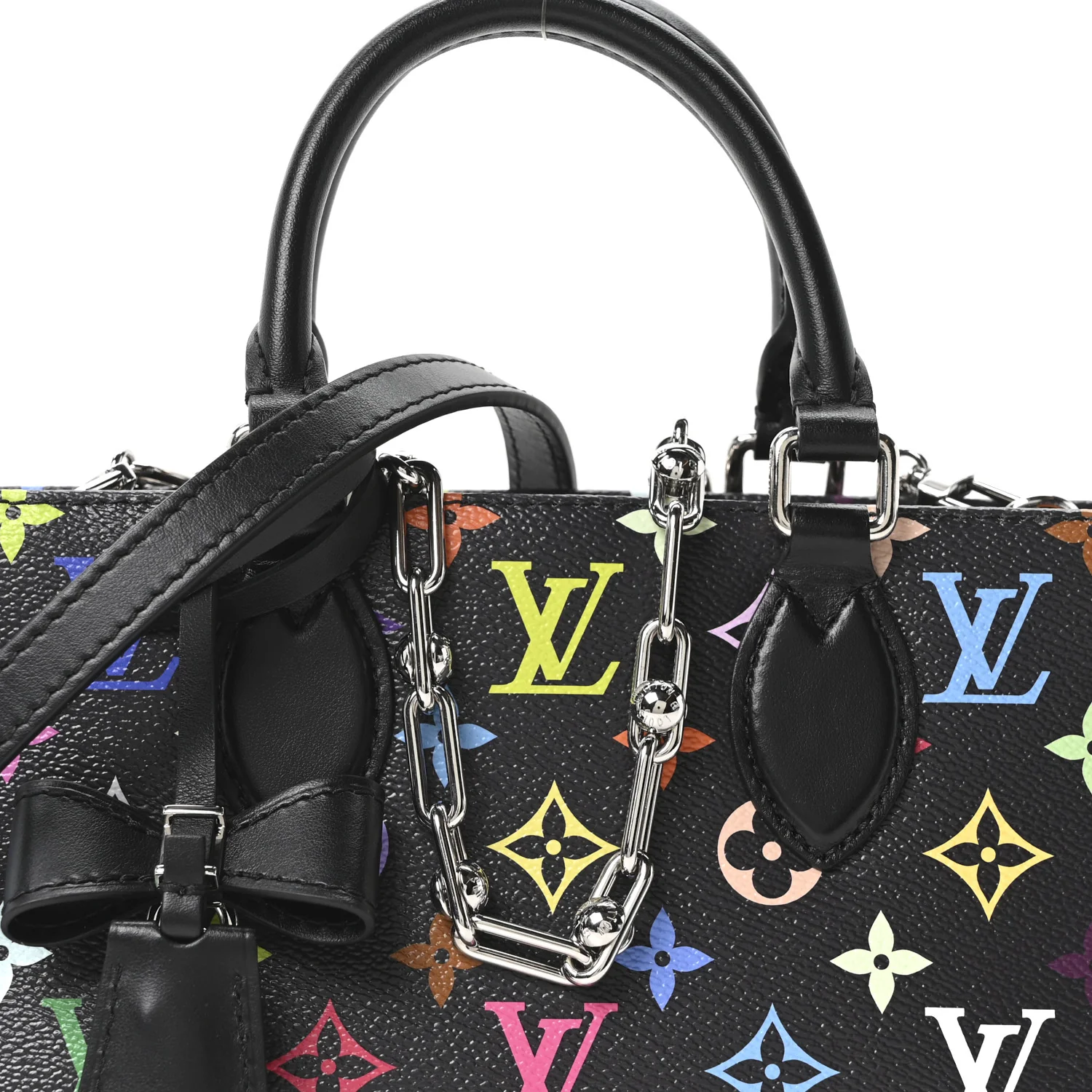 LV X TM Monogram Multicolor OnTheGo East West Black - Top Club