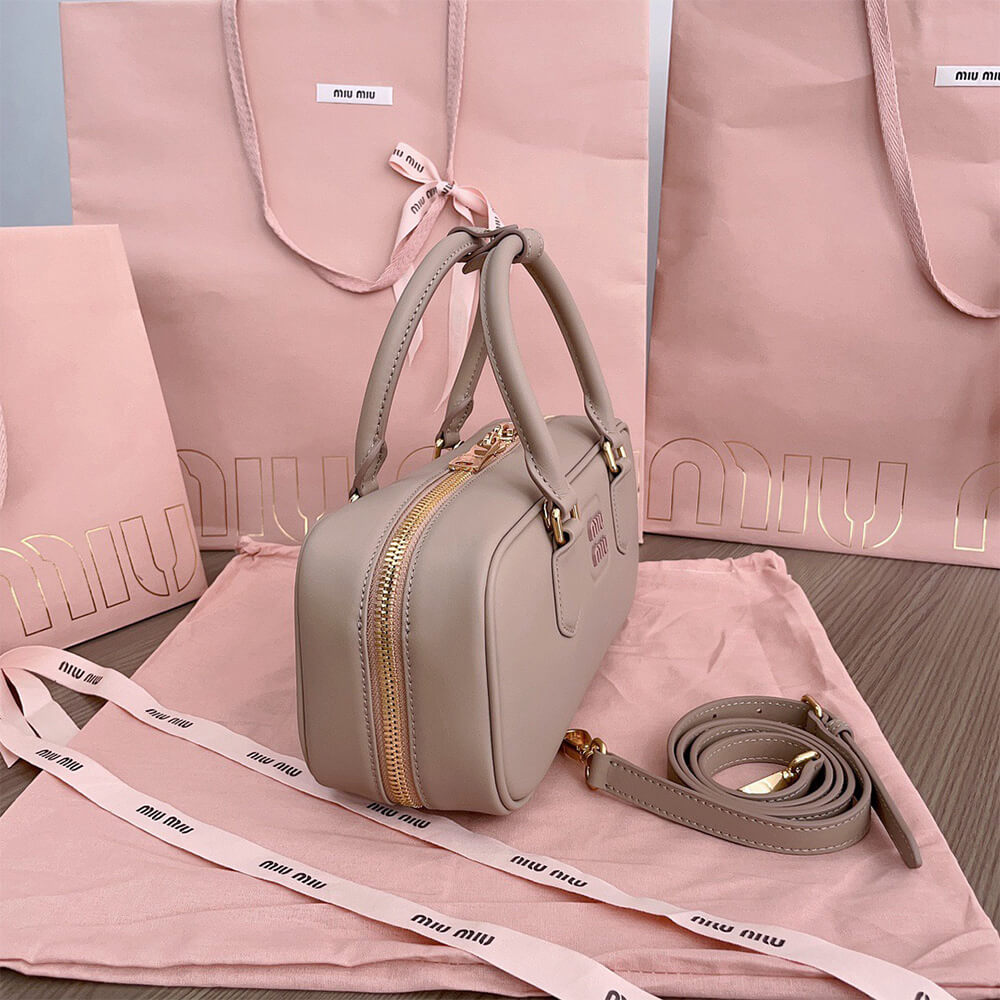 MIUMIU Large Arcadie Leather Bag(HIGH-END GRADE) - Top Club