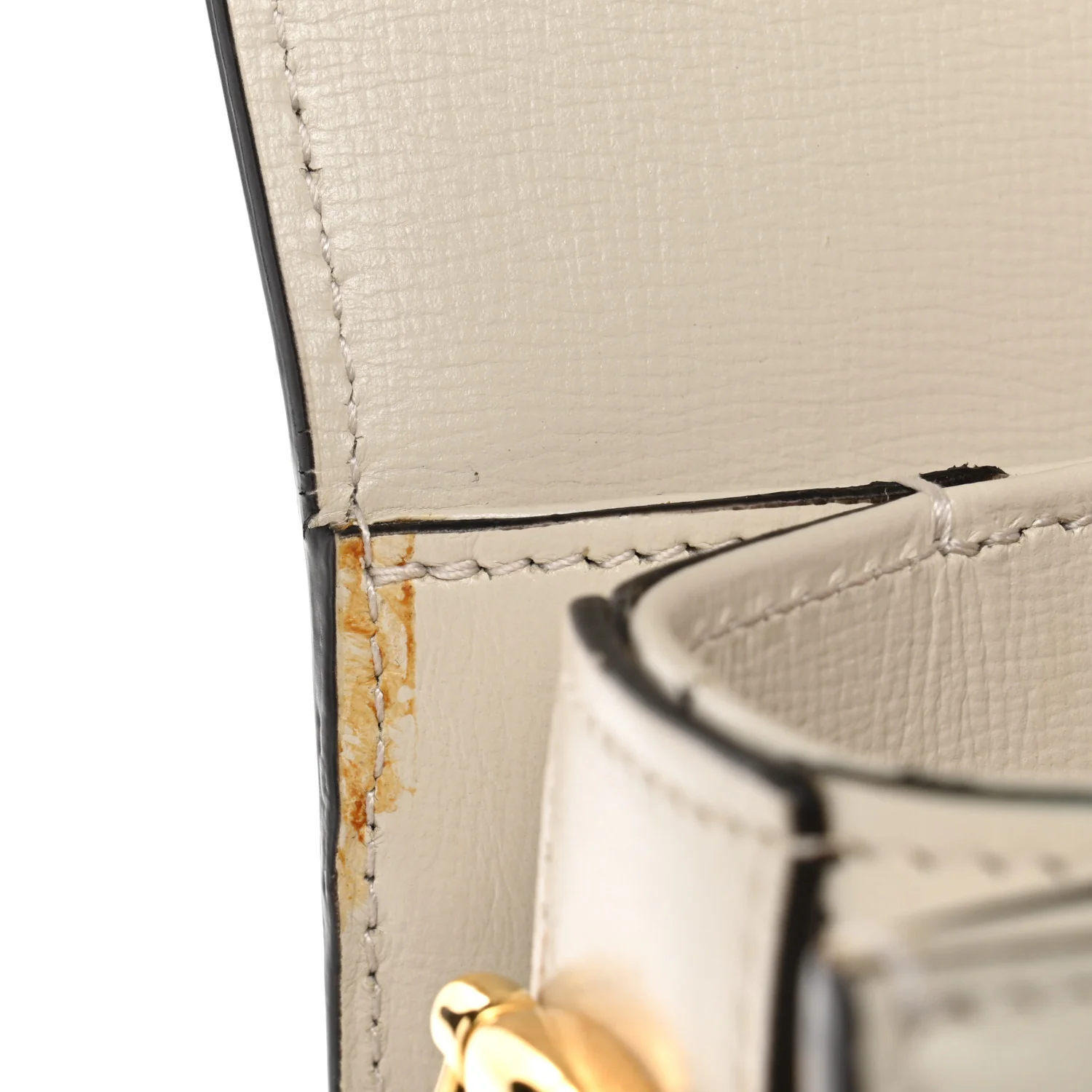 GG Supreme Monogram Horsebit 1955 Shoulder Bag Beige Mystic White - Top Club
