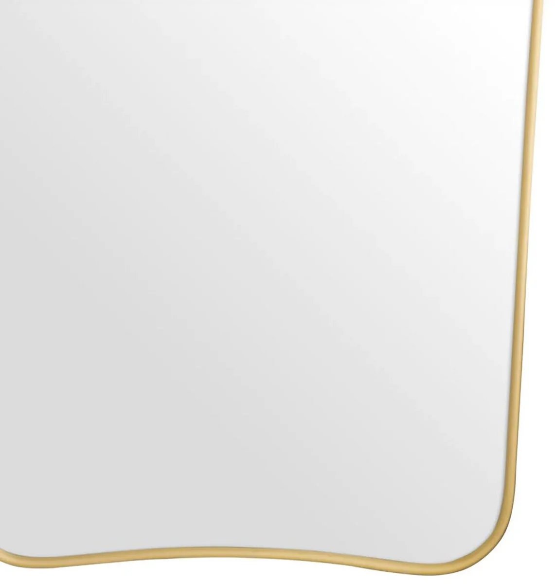 Luxury wall mirror brass 67.5 x 3.5 x H. 159 cm - Rectangular mirror - Living room mirror - Bedroom mirror - Cloakroom mirror - Luxury furniture - Luxury interior